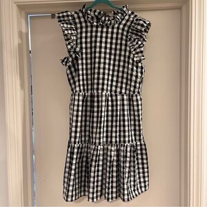 Mud Pie Dewberry Sleeveless Tiered Flounce Dress